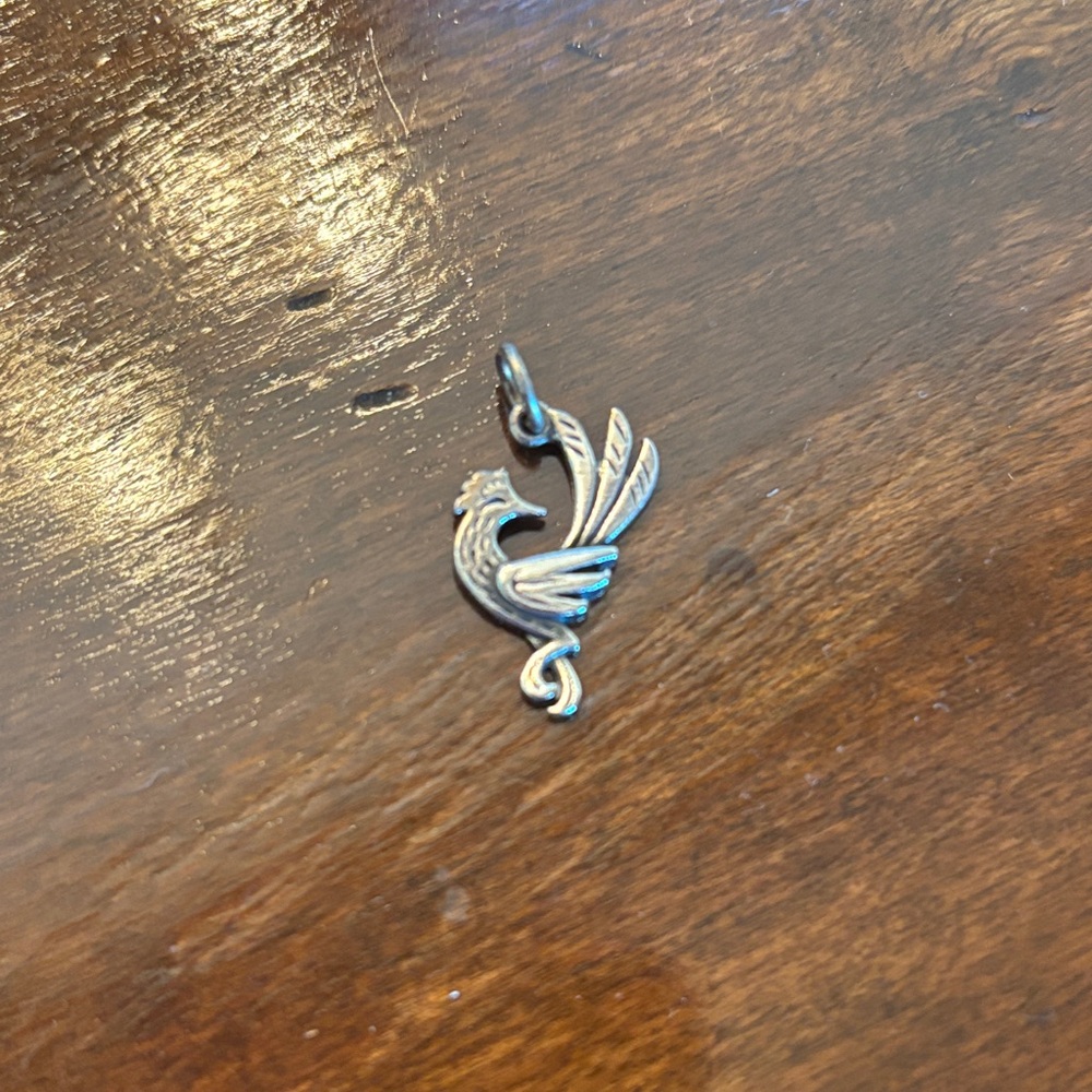 James Avery Silver Rooster Charm